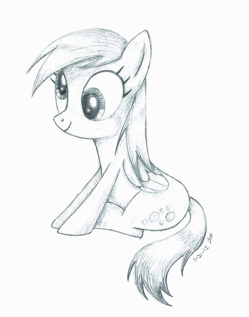 791x1009 My Little Pony Derpy Coloring Pages