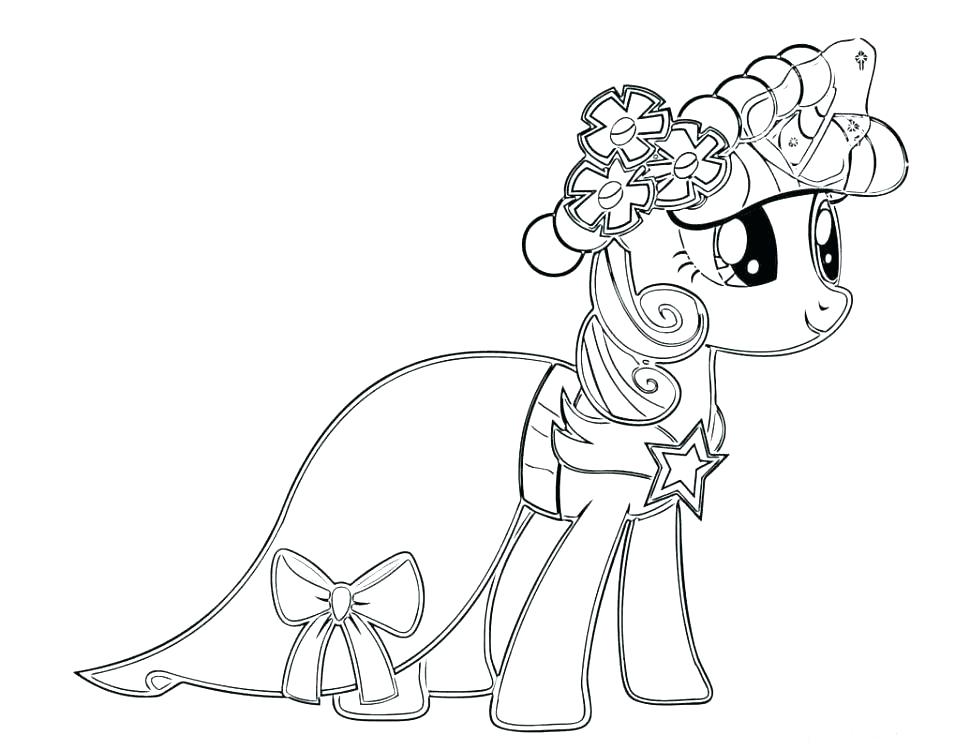 970x750 My Little Pony Easter Coloring Pages