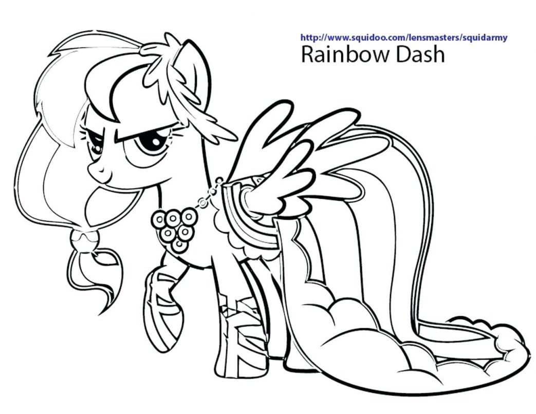 1043x806 Coloring Pages Online Disney Kid My Little Pony Rainbow Rarity
