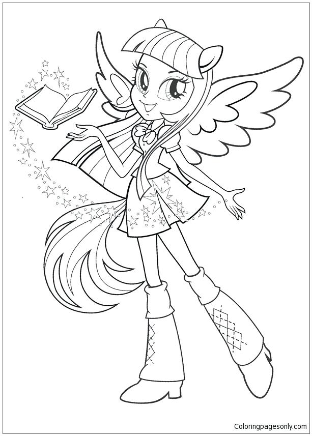 613x857 Coloring Pages My Little Pony Equestria My Little Pony Girls