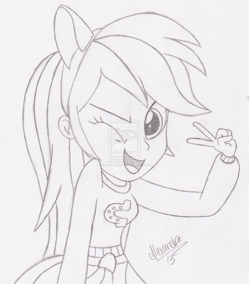837x954 My Little Pony Equestria Girls Rainbow Dash Coloring Pages