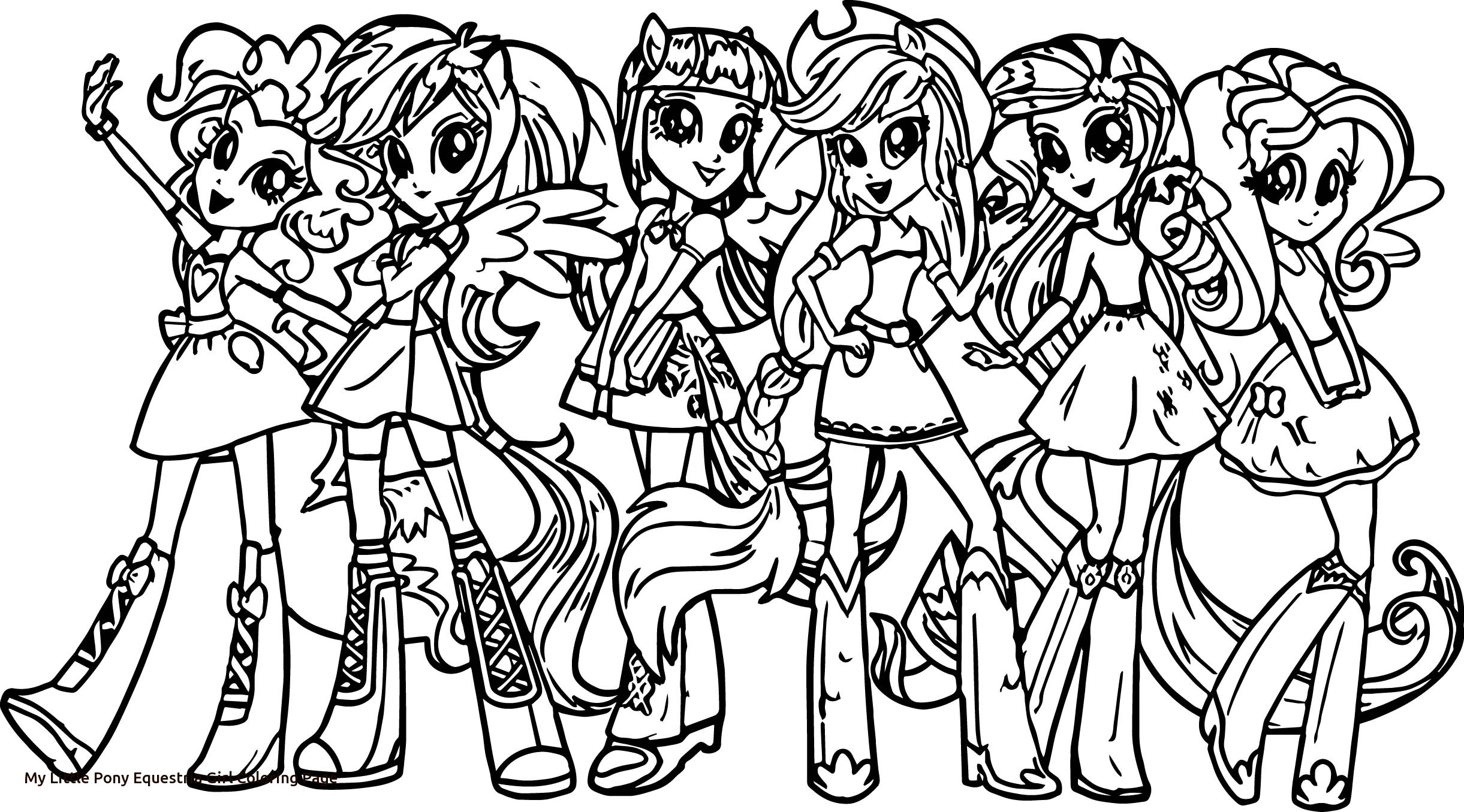 2442x1355 My Little Pony Equestria Girls Coloring Pages