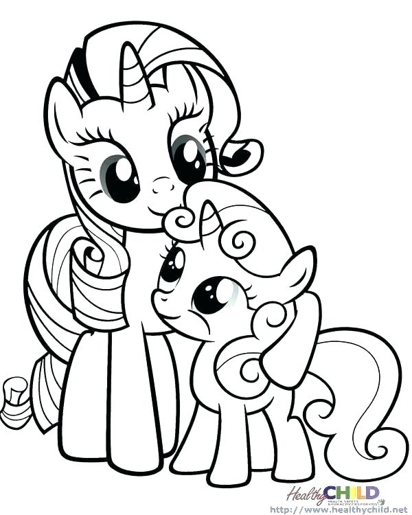 600x750 Ponytail Coloring Pages My Little Pony For Kids