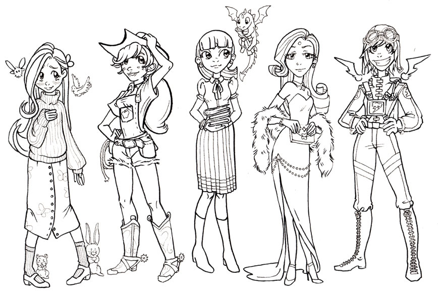 868x583 My Little Pony Girls Wip By Gambitgurlisis