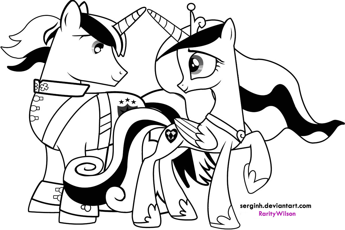 1200x800 Coloring Pages Of My Little Pony Friendship Is
