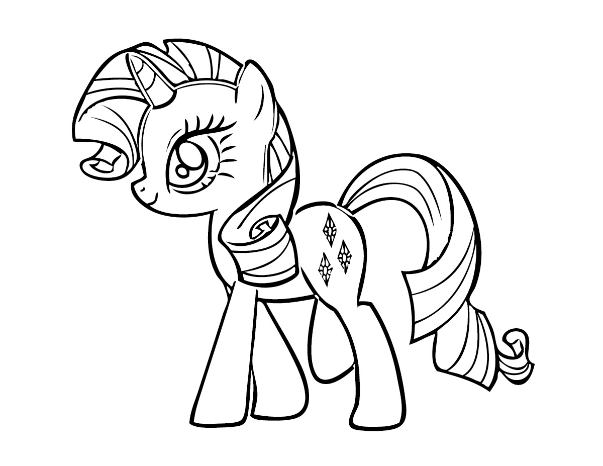 1200x927 Free Printable My Little Pony Coloring Pages For Kids