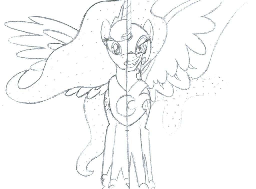 1024x757 My Little Pony Filly Coloring Pages