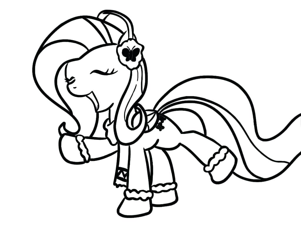 1024x768 My Little Pony Printable Coloring Pages Free For Kids To Print