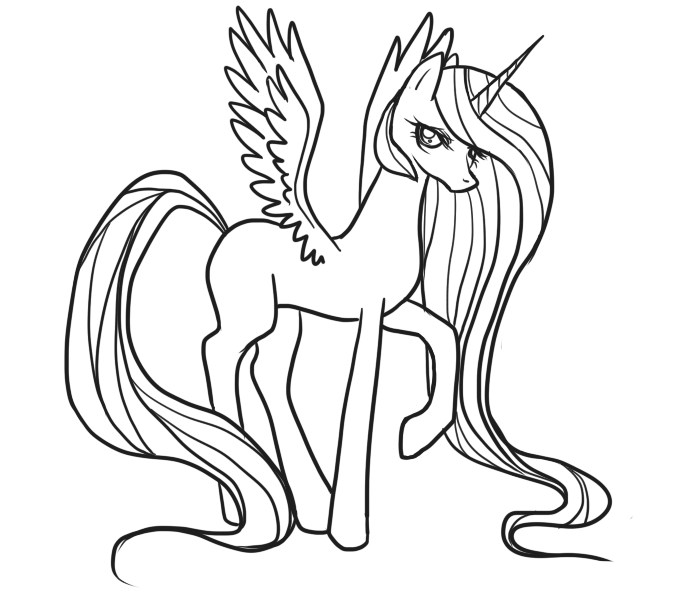 700x600 Coloring Pages Mlp Page By Hungrylen Devia On My Little Pony Queen