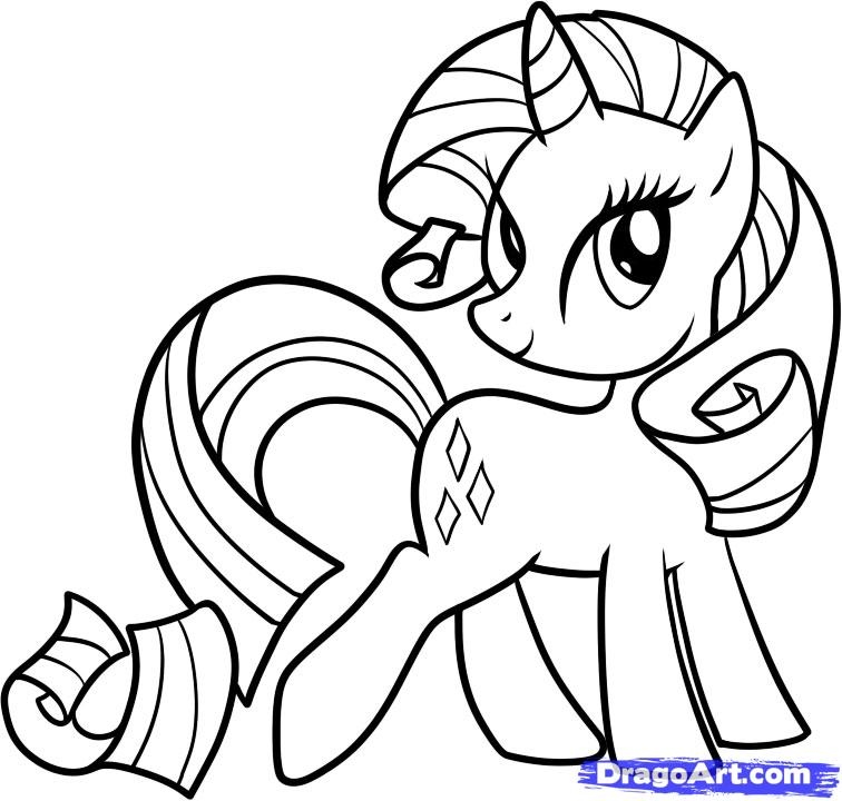 756x720 Rarity Coloring Pages Awesome How To Draw Rarity My Little Pony