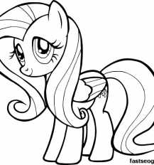217x232 My Little Pony Color Pages. My Little Pony Coloring Pages Free