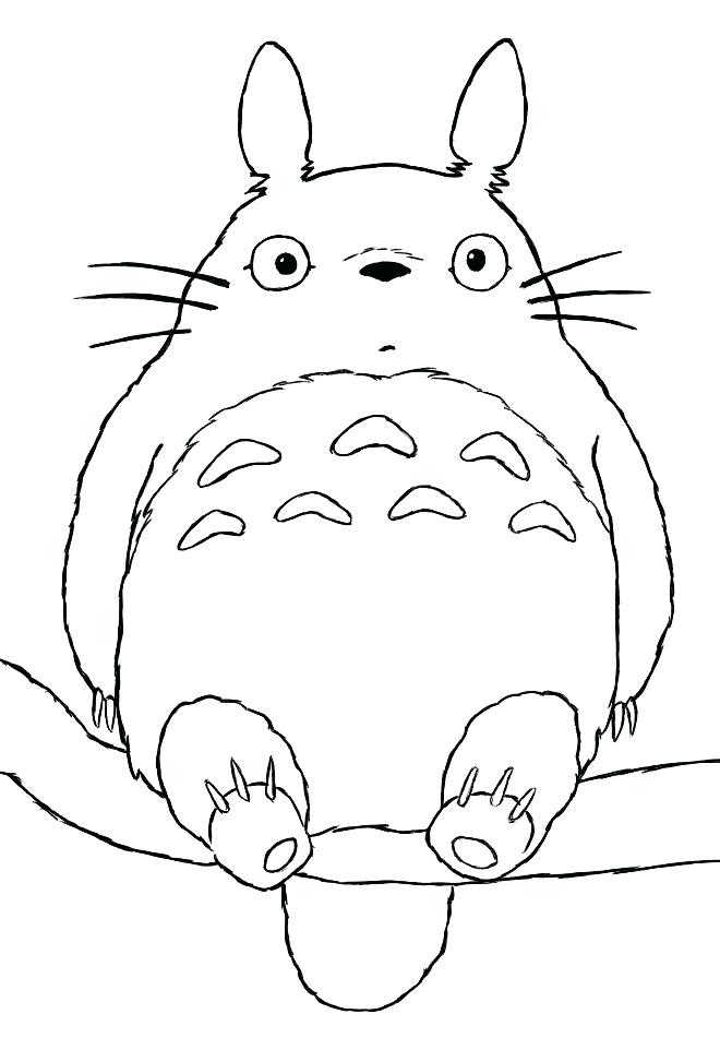 660x962 Totoro Coloring Pages Colouring Pages My Neighbor Totoro Coloring