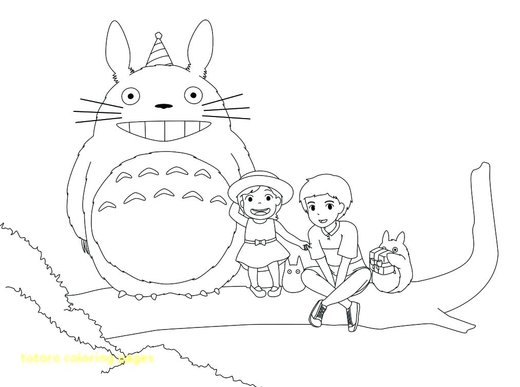 1013x754 My Neighbor Totoro Coloring Pages Fuhrer Von