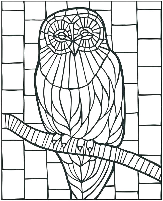 650x802 Mosaic Coloring Books Mosaic Coloring Books Mystery Coloring Pages
