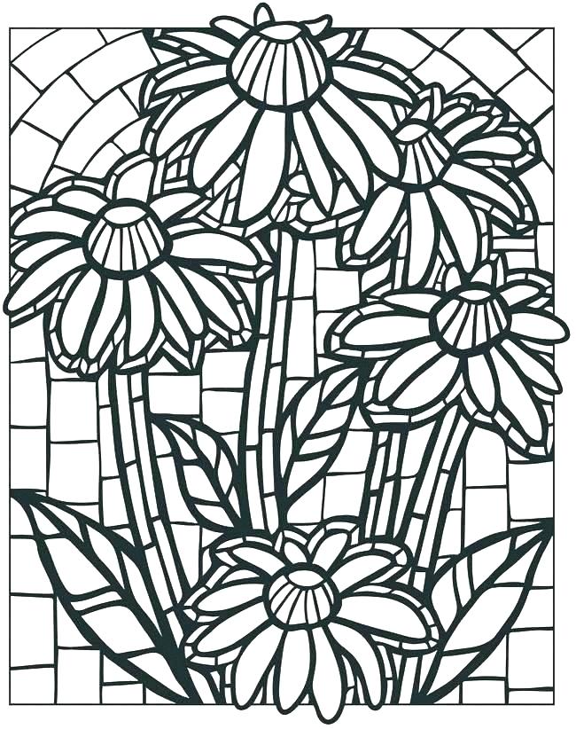 650x822 Mystery Mosaics Coloring Book Mosaic Coloring Pages Medallion