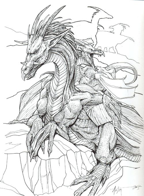 500x681 Mythical Creature Coloring Pages Harry Potter Coloring Page Good