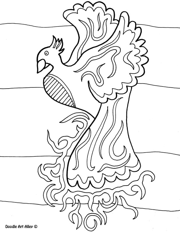 Mythological Creatures Coloring Pages