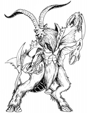 371x480 Mythical Creatures Coloring Pages Awesome Naicitorm The Blackened