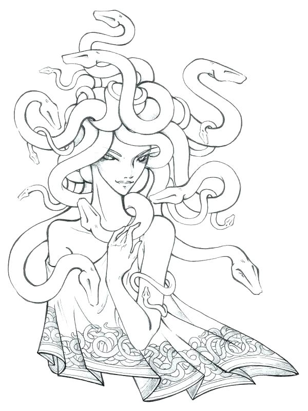 600x800 Mythology Coloring Pages Mythological Creatures Coloring Pages