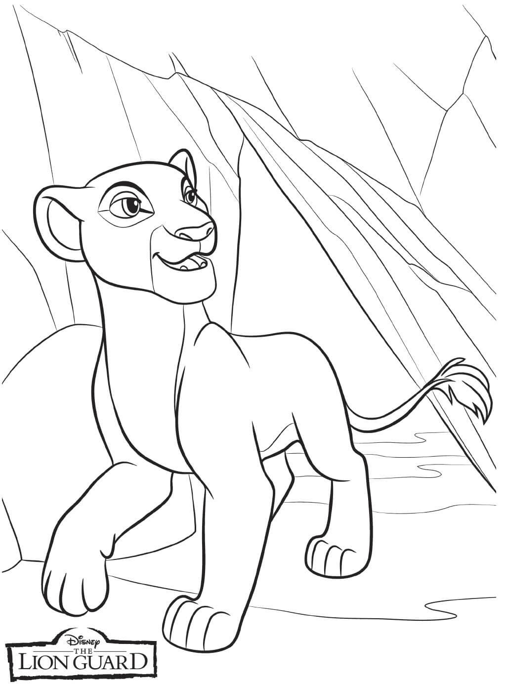 Nala Coloring Pages