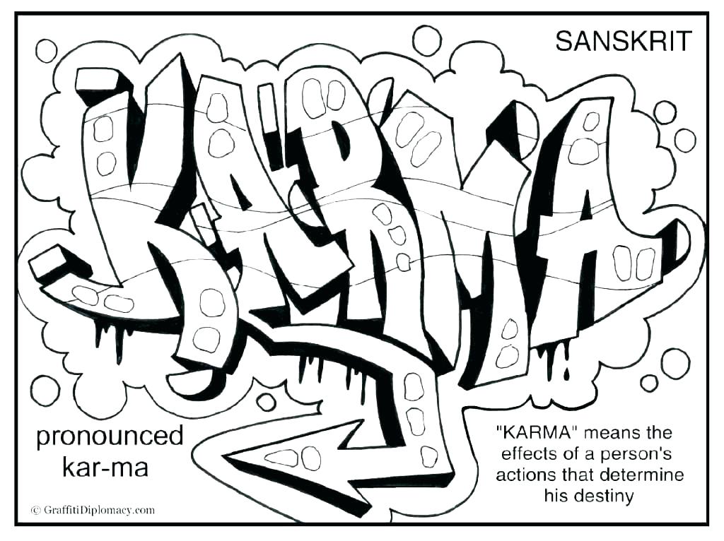 1024x766 Coloring Page Maker Name Coloring Page Maker Graffiti Coloring