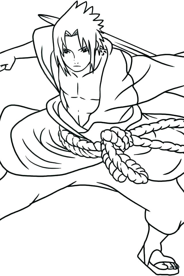 640x960 Sasuke Coloring Pages Coloring Pages Coloring Pages Sage Mode