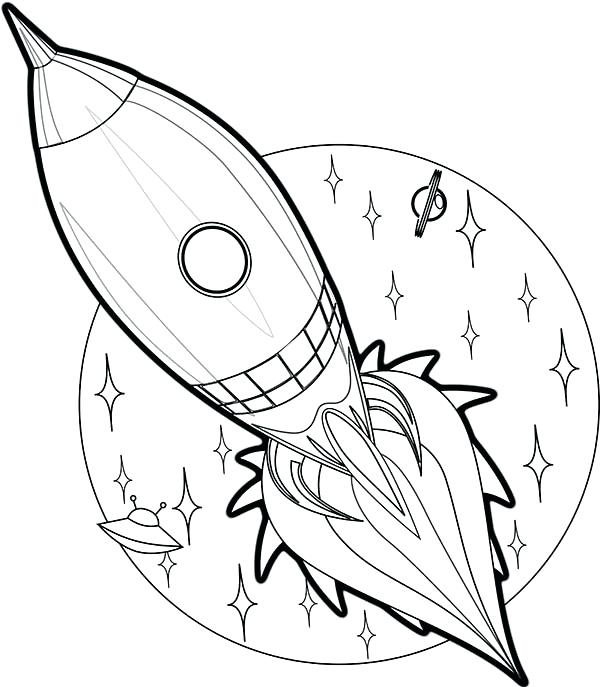 600x687 Rocket Coloring Pages Special Rocket Coloring Pages Cool Ideas
