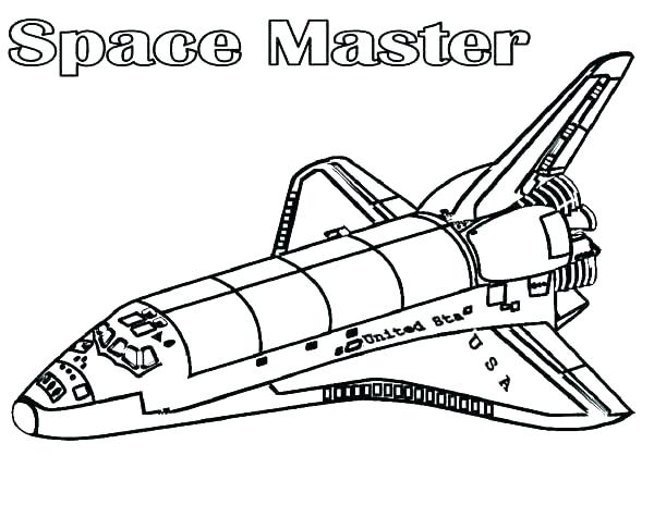 600x464 Space Shuttle Coloring Page Space Shuttle Coloring Page Space