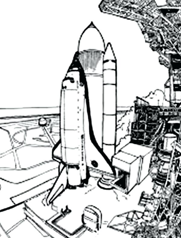 600x790 Space Shuttle Coloring Pages Space Coloring Pages About Shuttle