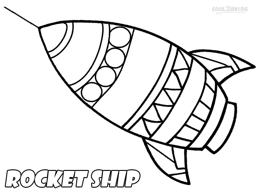 850x640 Printable Rocket Ship Coloring Pages For Kids Cool2bkids