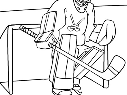 440x330 Free Coloring Pages Of Nhl Logo, Nhl Coloring Pages