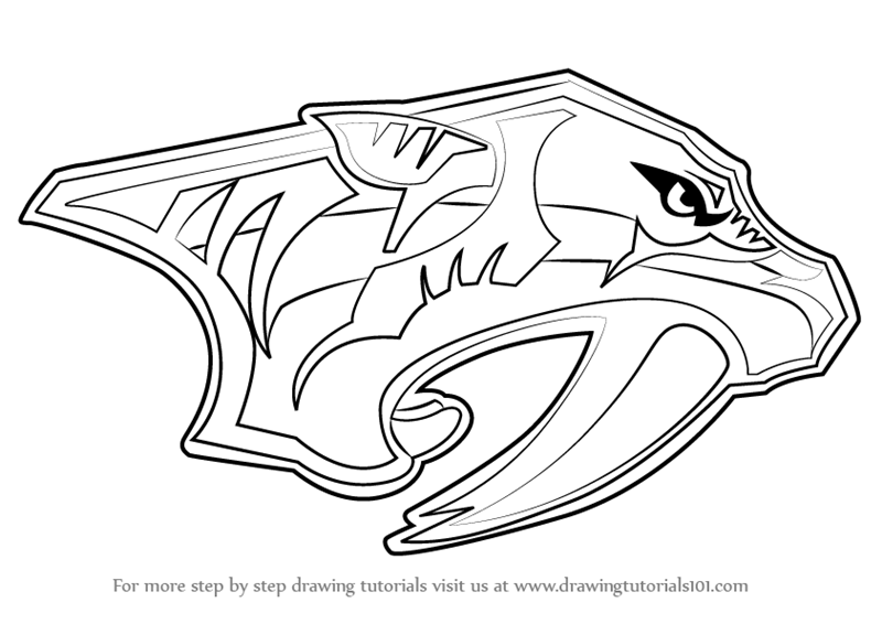 800x566 Nashville Predators Coloring Pages