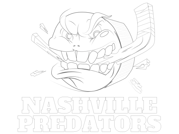 600x450 Printable Nashville Predators Coloring Sheet Nhl Coloring Sheets