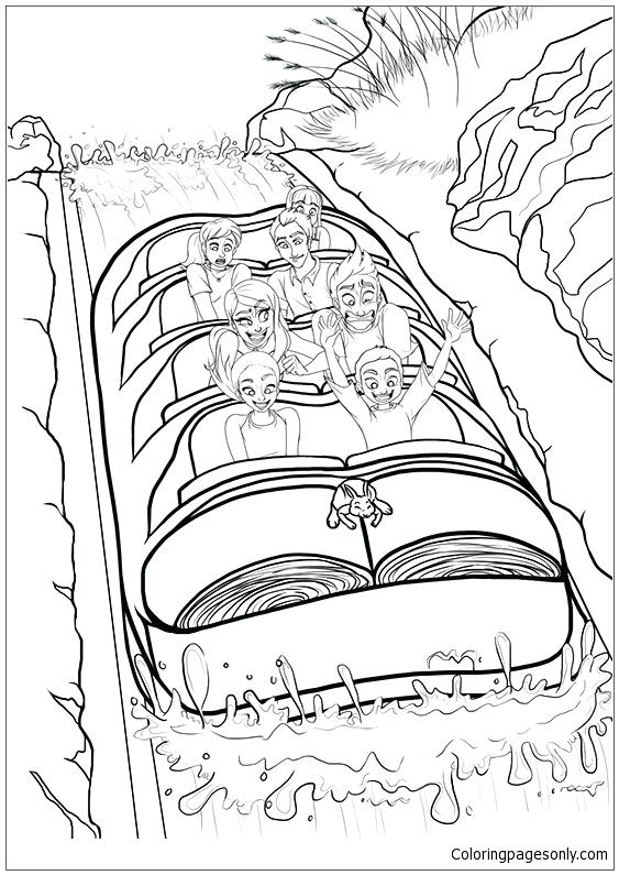 563x795 Mountains Coloring Page Splash Mountain Coloring Page Great Smoky