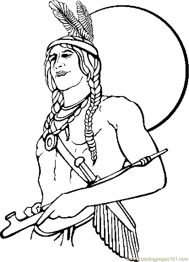 649x900 Native American Coloring Pages Printable Popular Native American