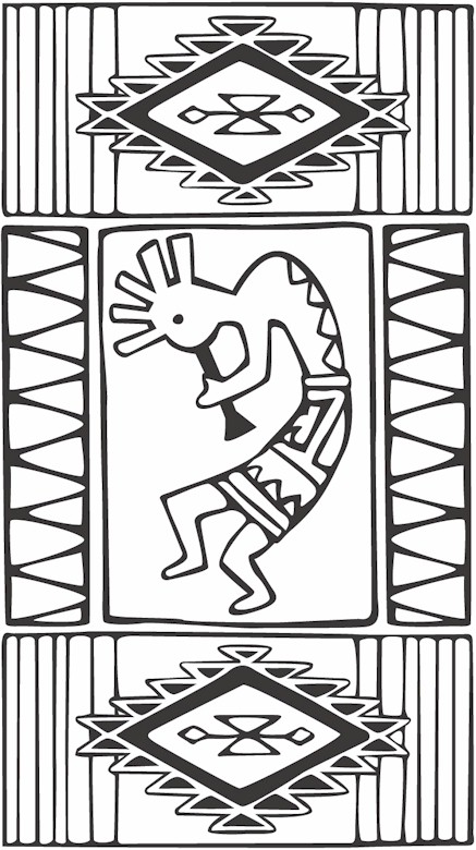 437x780 Southwestern Amp Native American Coloring Page