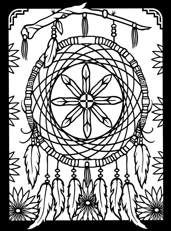 Native Coloring Pages