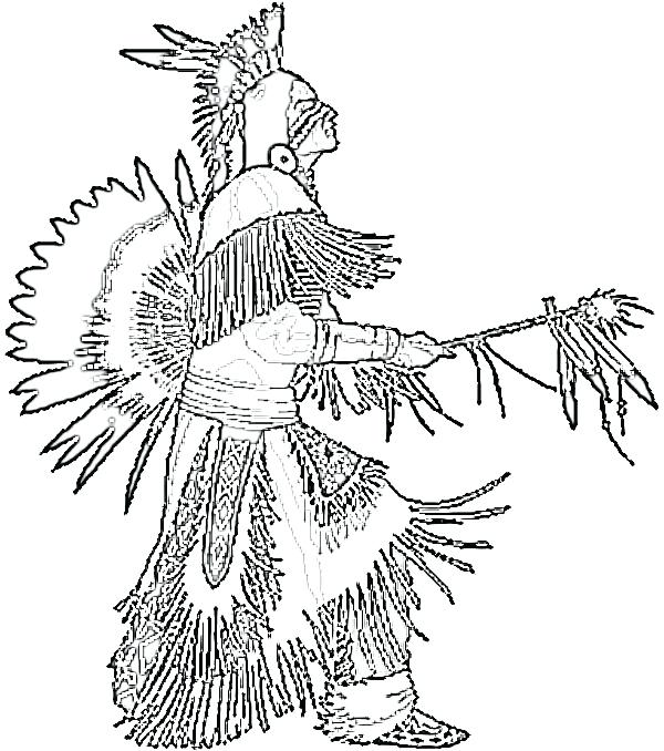 600x678 Indian Coloring Pages Native Coloring Pages Free Printable Indian