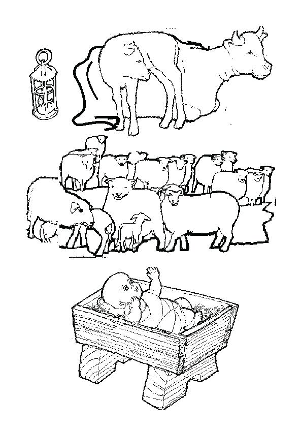 595x842 Nativity Color Pages Shippa.co