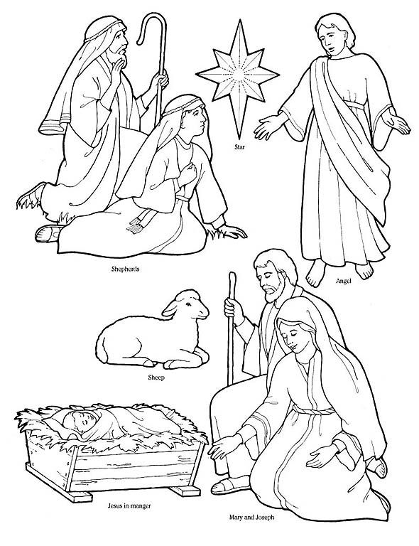 590x768 154 Best Christian Christmas Coloring Pages Images