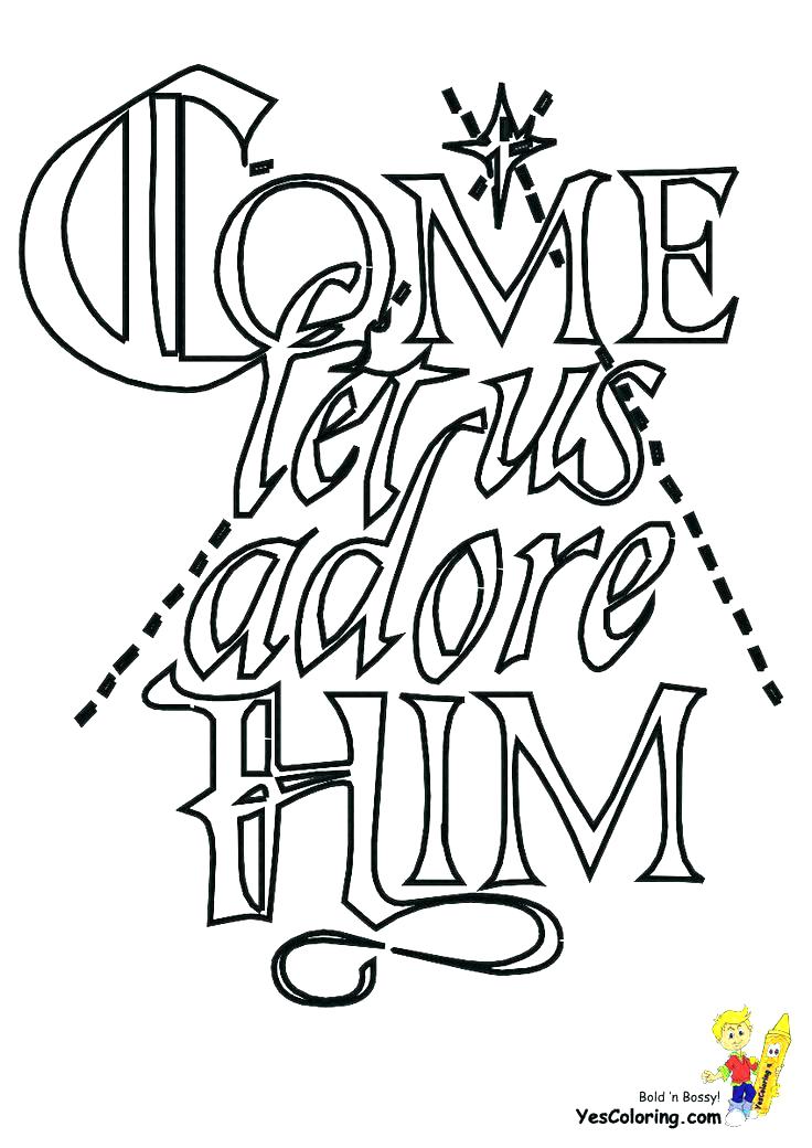 736x1040 Nativity Scene Coloring Page Explore Activity Village Colouring