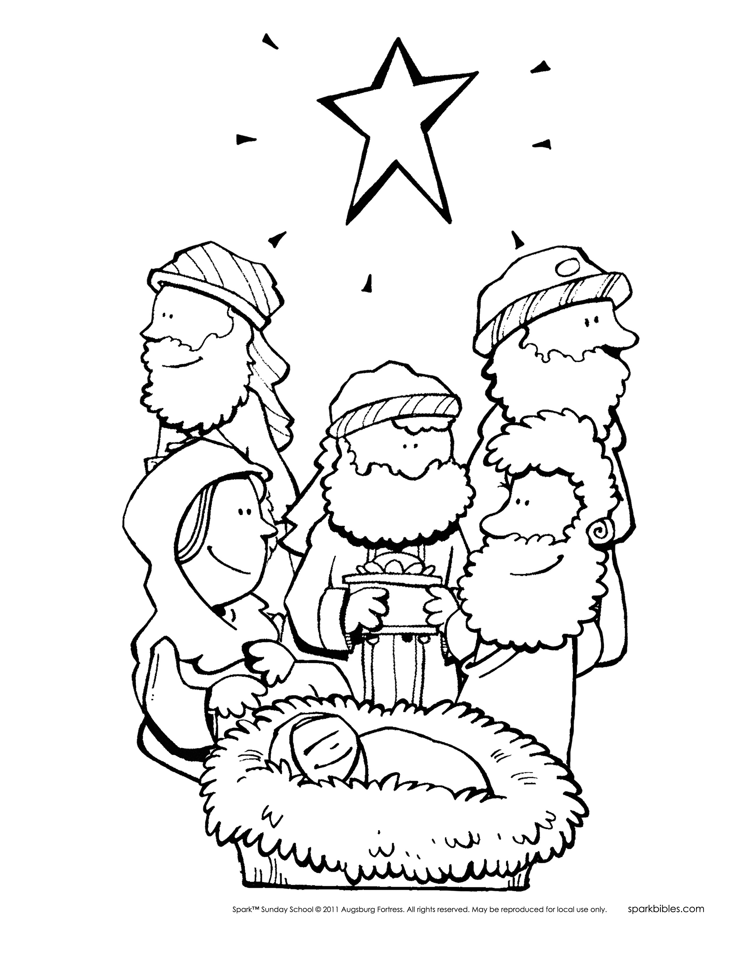 2550x3300 Awesome Nativity Coloring Pages 433 Best Nativity Inspiration