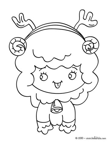 363x470 Christmas Crib Coloring Pages
