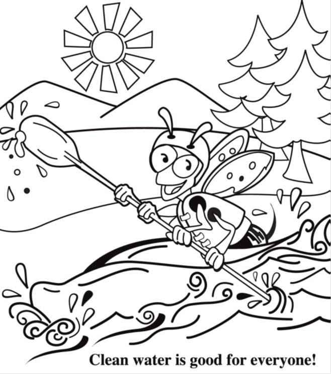 Natural Resources Coloring Page
