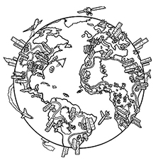 230x230 Top 15 Free Printable Earth Coloring Pages Online