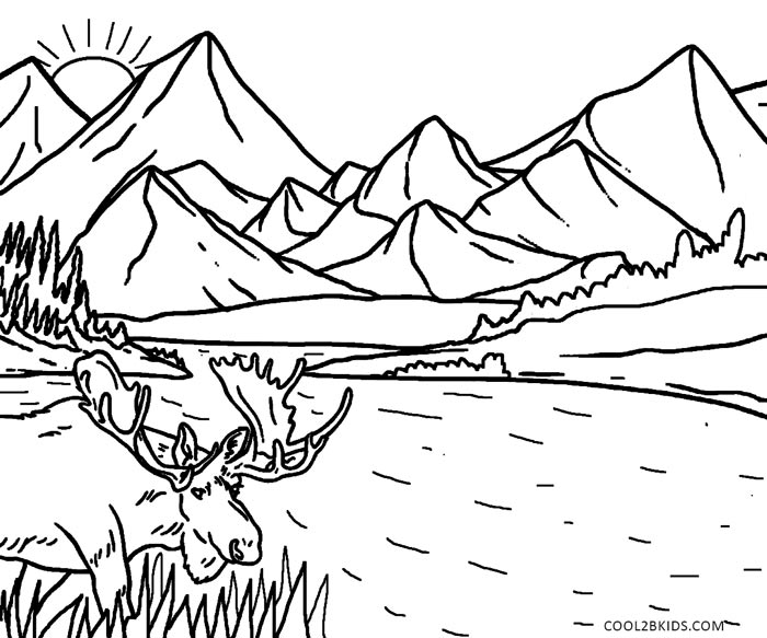 700x583 Nature Coloring Books Good Nature Coloring Pages 55 About Remodel