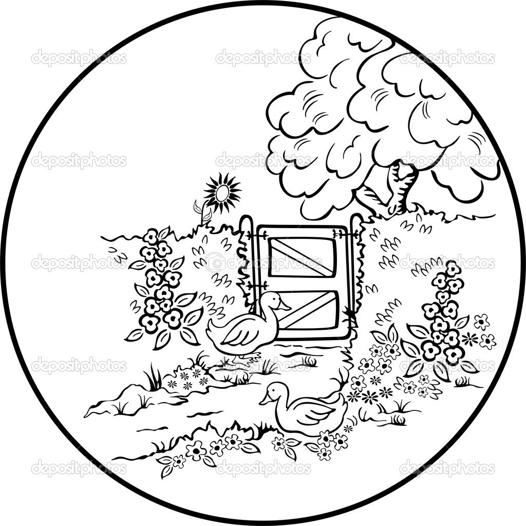 1024x1024 Nature Coloring Pages 2