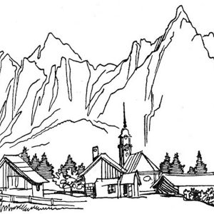 300x300 Nature Coloring Pages For Preschoolers Copy Spring Nature Coloring