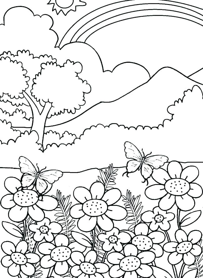 650x890 Nature Coloring Pages Nature Coloring Pages Educational Fun Kids