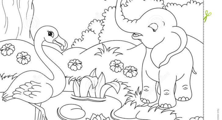 728x393 Nature Coloring Sheets Preschoolers Printable Nature Coloring